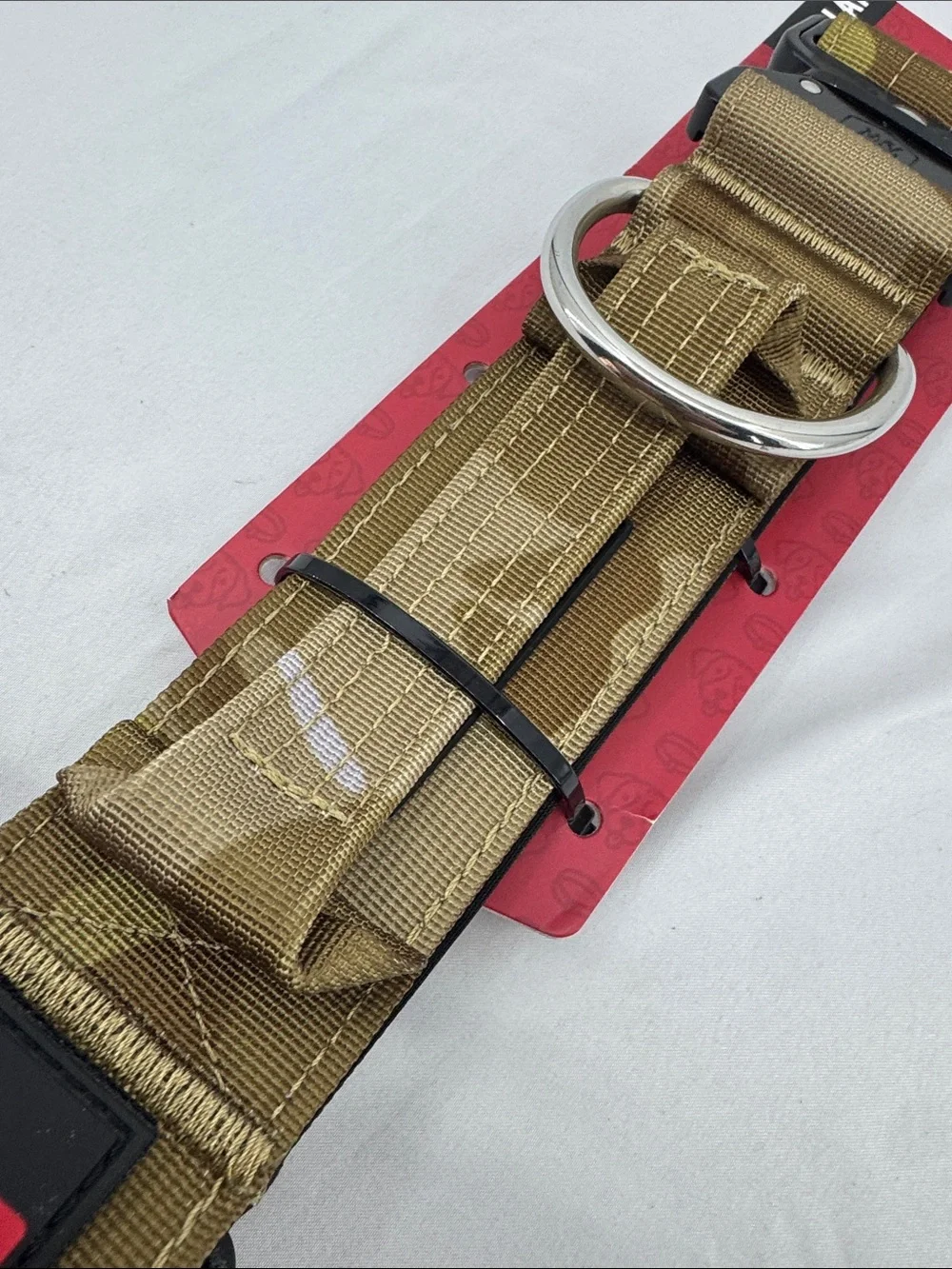 NWT Boss Dog XL Tactical Dog Collar - Coyote Brown